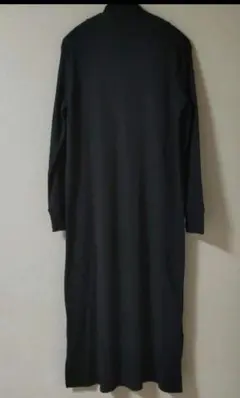 グリーンパークス☆ リブカットIラインワンピース☆ ハイネック