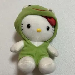 平成 キティちゃん ぬいぐるみ レトロ カエル 着ぐるみ ハローキティ