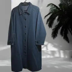 [新品未使用] デニム ロングコート Lサイズ