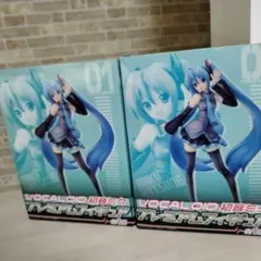 美品2セット VOCALOID 初音ミク プレミアムフィギュア