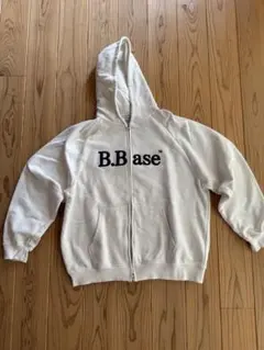 BROKEN BASE ジップパーカー　Lサイズ ホワイト