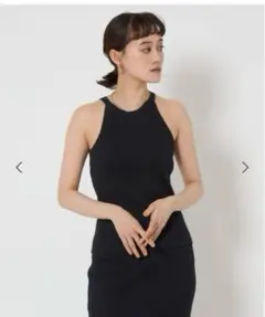 新品未使用グリーンレーベルリラクシングアメリカンスリーブ カップ付きタンクトップ