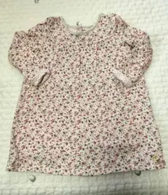 プチバトー　小花ワンピース36m/95cm