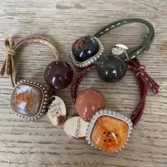 ⭐︎個性的⭐︎ヘアゴム　３個セット