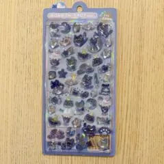 ボンボンドロップシール よるねこボンボン