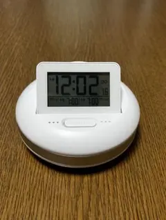 ADESSO MY-106 ブルブルクラッシュ 振動目覚まし時計 ホワイト