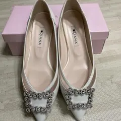 【美品】ダイアナ ウェディングシューズ