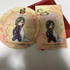 刀剣乱舞　アニカフェ　アニメイトカフェ 箔押しカード コースター にっかり青江