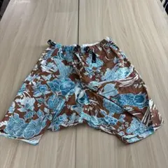 KAPITAL ショートパンツ 和柄 ブラウンのサムネイル