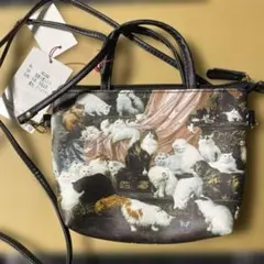 小型ショルダーバック ねこ柄