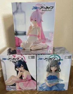 ブルーアーカイブ　フィギュア3体まとめ売り