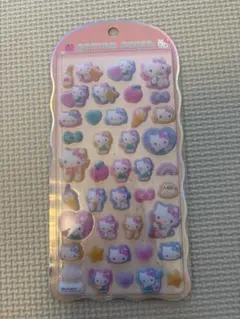 国内正規品　ハローキティ コットンパフィシール