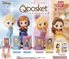 【難あり】ガチャ　Qposket ミニチュアコレクション　コンプ　ディズニー