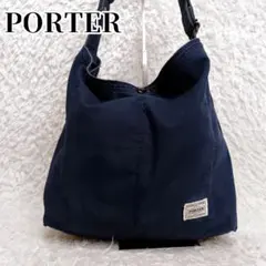 【希少】 PORTER ポーター 藍染 ディープブルー ショルダー インディゴのサムネイル