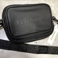 ESSENTIALS エッセンシャルズ ボディーバック 数量限定 SALE 黒