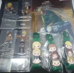 進撃の巨人 ビッグアクリルスタンド 　エルヴィン　ぽこっとちゃーむ　一番くじE賞