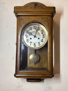 レオンのお父さん SEIKOSHAゼンマイ時計　機械時計　古時計 2025年最新】SEIKOSHA 柱時計の人気アイテム - メルカリ