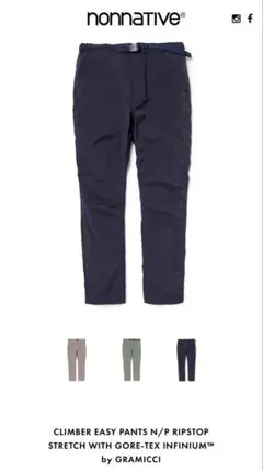 nonnative パンツ