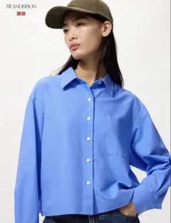 【完売品】UNIQLO×JWANDERSON オックスフォードシャツ 短丈 XL