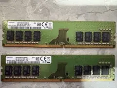 ジャンク】Samsung 8GB DDR4 ×2 - メルカリ