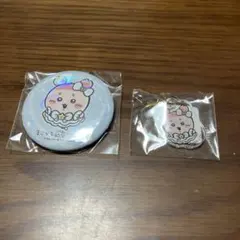 まじかるちいかわ　缶バッジミニアクリルチャーム　カニちゃんセット