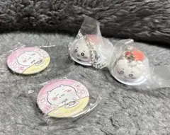 ちいかわ くら寿司コラボ 2024 キーホルダー 缶バッジちいかわ
