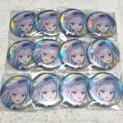 にじさんじ リゼ・ヘルエスタ さんばか 6周年 オーロラ缶バッジ