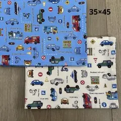 ランチョンマット 車 はたらく車 男の子 35×45 2枚セット 給食ナフキン