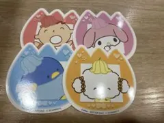 サンリオ　ナムコで推し色！カラフルチューリップ おたのしみくじ 4枚