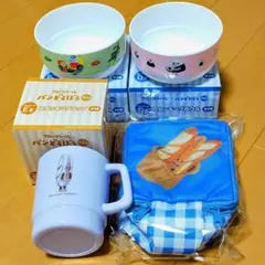 パンどろぼう ブロッコリーくじ C賞 ポーチ D賞 ボウル E賞 コップ