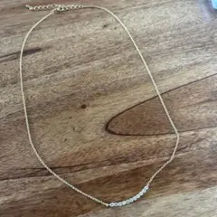 ゴールド ストーン付き ネックレス