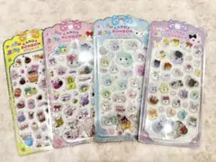 ほっぺちゃん キャンディーボンボン ステッカー 4種 平成シール 韓国
