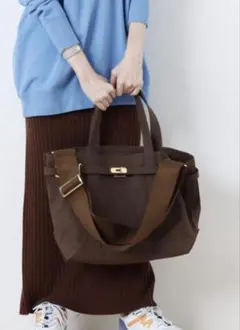 sita parantica JSコラボブラウン キャンバス トートバッグのサムネイル