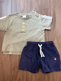 SIMPLE FREE Tシャツ＆baby GAP ショートパンツ 80