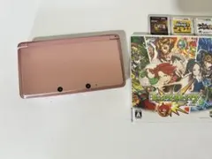 【美品・ソフト付き】ニンテンドー 3DS 本体 ミスティ ピンク 任天堂