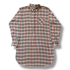 70s EURO ユーロ VINTAGE グランパシャツ ネルシャツ