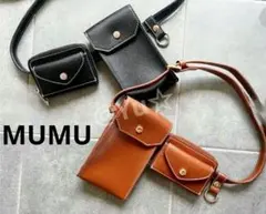 未使用/タグ付き♪　MUMU　マルチベルトバック♡　ブラック♪のサムネイル