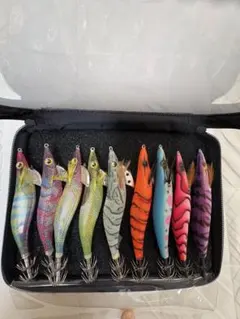 エギ 餌木 12本セット 専用ケース付き - メルカリ