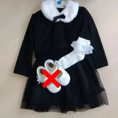 入学式にも使えるフォーマルドレスセット130※靴は付きません