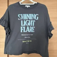 綿100% 半袖Tシャツ チャコールグレー Lサイズのサムネイル