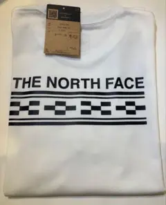 【新品・未使用】石垣島　ノースフェイス　Tシャツ　ミンサー柄　ホワイト　L