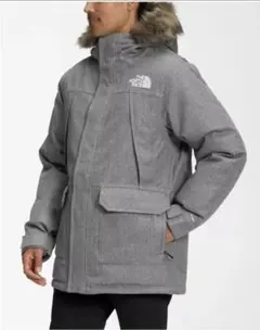 【美品】 ノースフェイス ノベルティ マクマード パーカー付グースダウン L