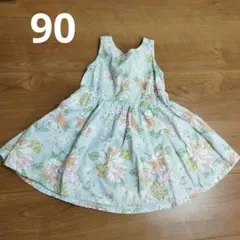 WILL MERY 花柄 ノースリーブ ワンピース 90のサムネイル