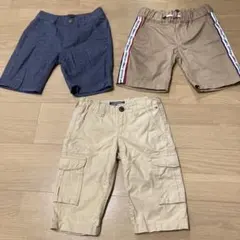 トミーヒルフィガー ハーフパンツ　110×2 + 104×1