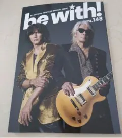B'z 会報誌 be with 148号　松本孝弘　稲葉浩志