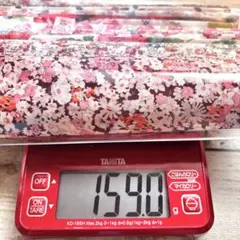 (10)リバティ生地　タナローン　はぎれセット　16枚セット