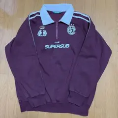 SUPERSUB クラブレプリカスウェットシャツ　レッド