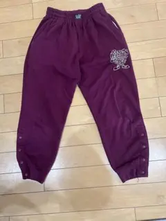 週末まで値下げ‼️BEACH WARNER スウェットパンツ バーガンディ