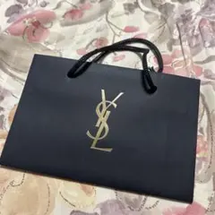 【YSL 】ショップ袋 ブラック　（小）