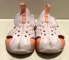 Nike キッズサンダル ホワイト/ピンク 14cm